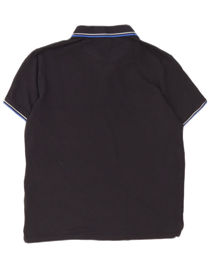 Tricou polo pentru bărbați Champion, mare, negru, bumbac
