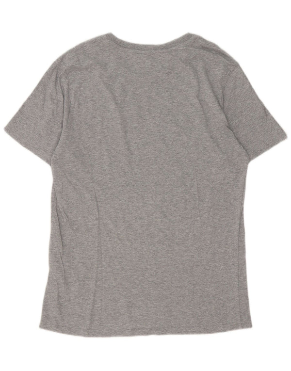 Tricou cu grafic Levi's pentru bărbați Top din bumbac cu pete gri mediu