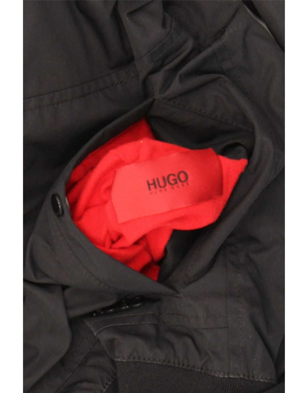 Jachetă reversibilă pentru bărbați Hugo Boss UK 36 Poliamidă neagră mică