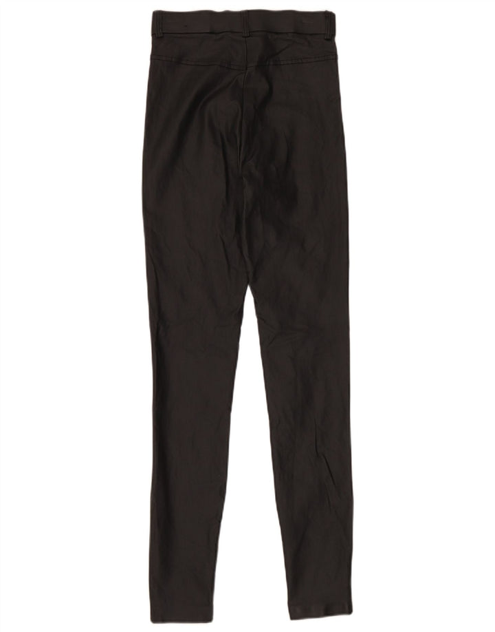 Leggings din piele artificială pentru femei Zara Mici L26 L30 Poliester negru