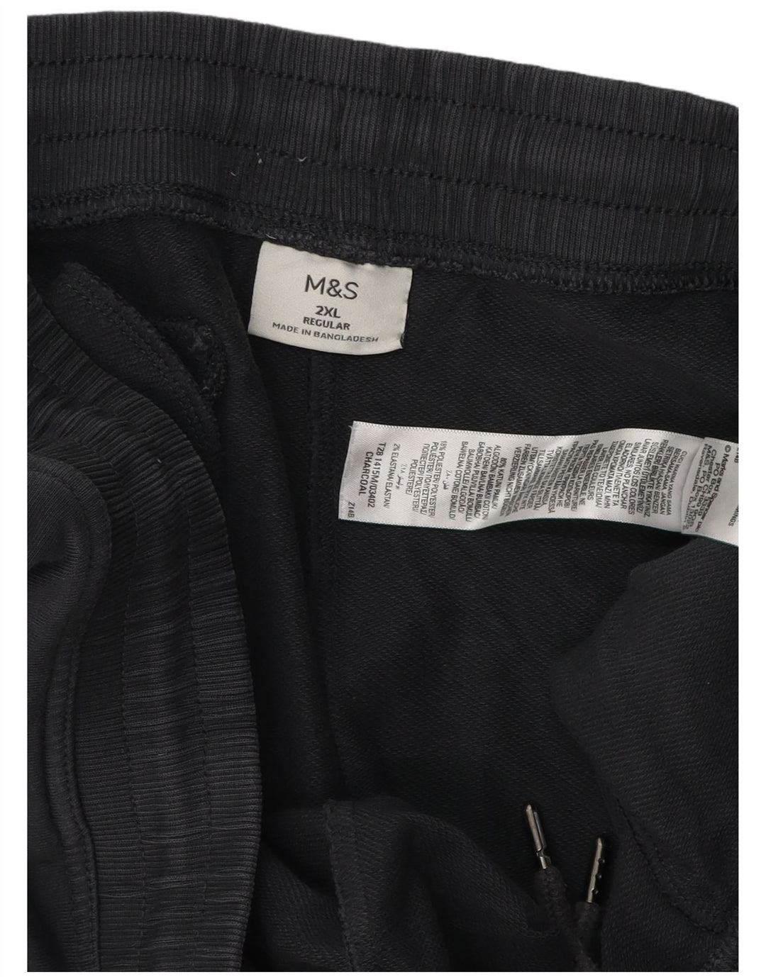 Pantaloni de trening obișnuiți pentru bărbați Marks & Spencer, bumbac gri 2XL
