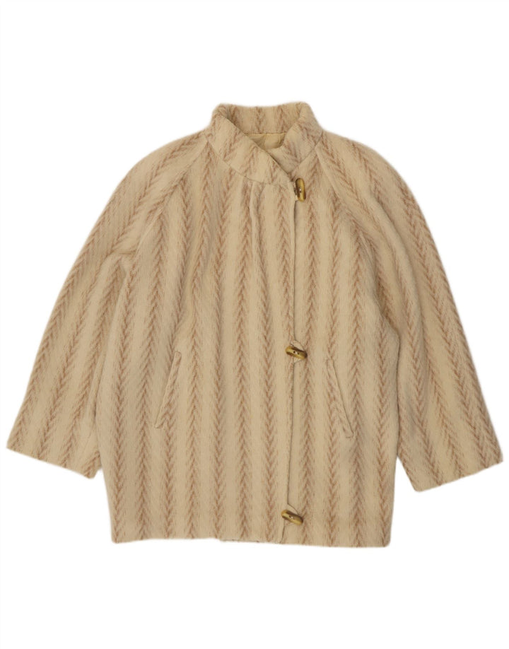 Arezia Manson supradimensionat pentru femei UK 20 2XL Bej Lână în spinare