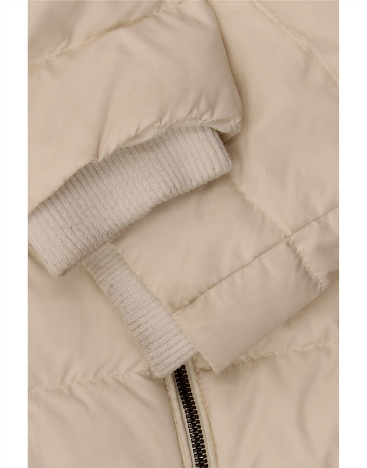 Jachetă căptușită pentru bărbați Tommy Hilfiger UK 36 Mic Poliester alb