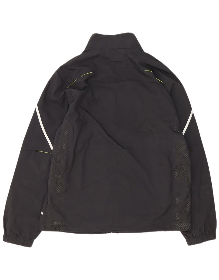 Jachetă de trening pentru bărbați Lotto UK 44/46 2XL Negru Poliester color bloc