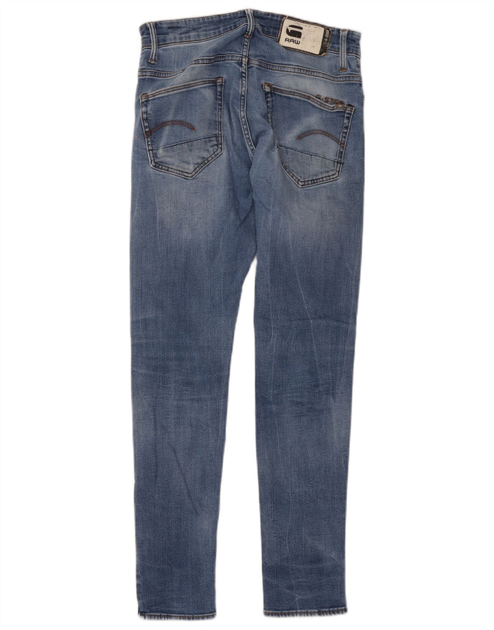 Blugi skinny pentru bărbați G-Star W29 L30 poliester albastru