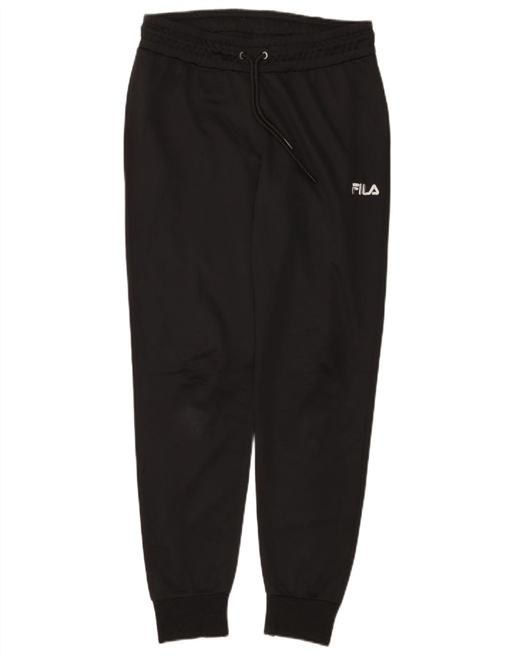 FILA Pantaloni de trening pentru bărbați Joggeri Mici Poliester negru