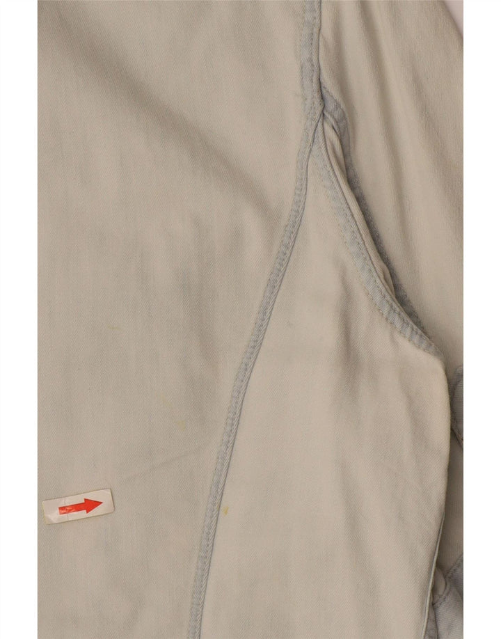 Cămașă din denim cu mânecă scurtă Levi's pentru femei UK 16 Large Blue