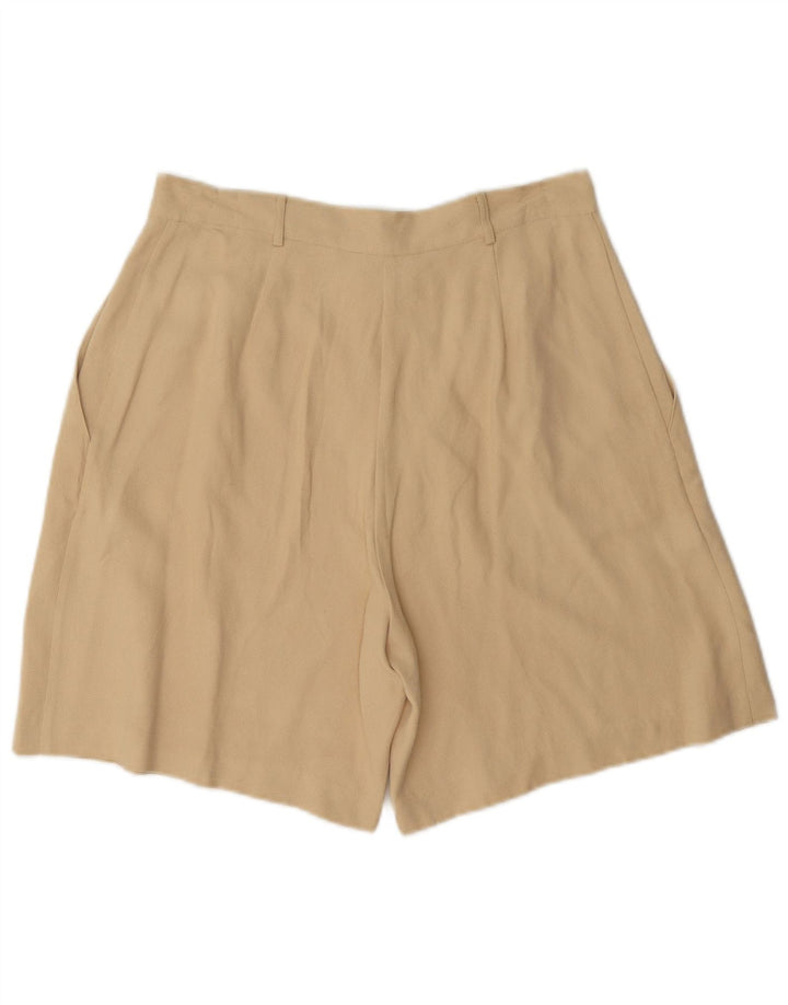 Pantaloni scurți casual vintage pentru femei IT 44 Medium W28 Bej