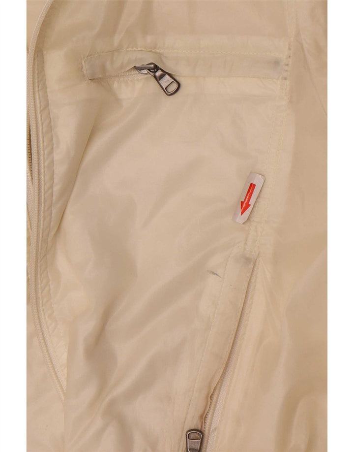 Jachetă bomber pentru femei Calvin Klein Jeans UK 16 mare poliamidă alb