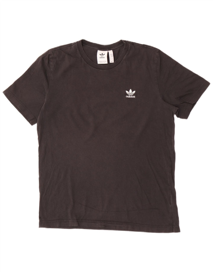 Tricou pentru bărbați ADIDAS Top Mediu Negru Bumbac