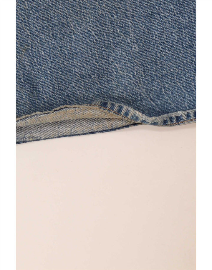 Blugi evazați Levi's Ribcage Bell pentru femei W31 L30 Bumbac albastru