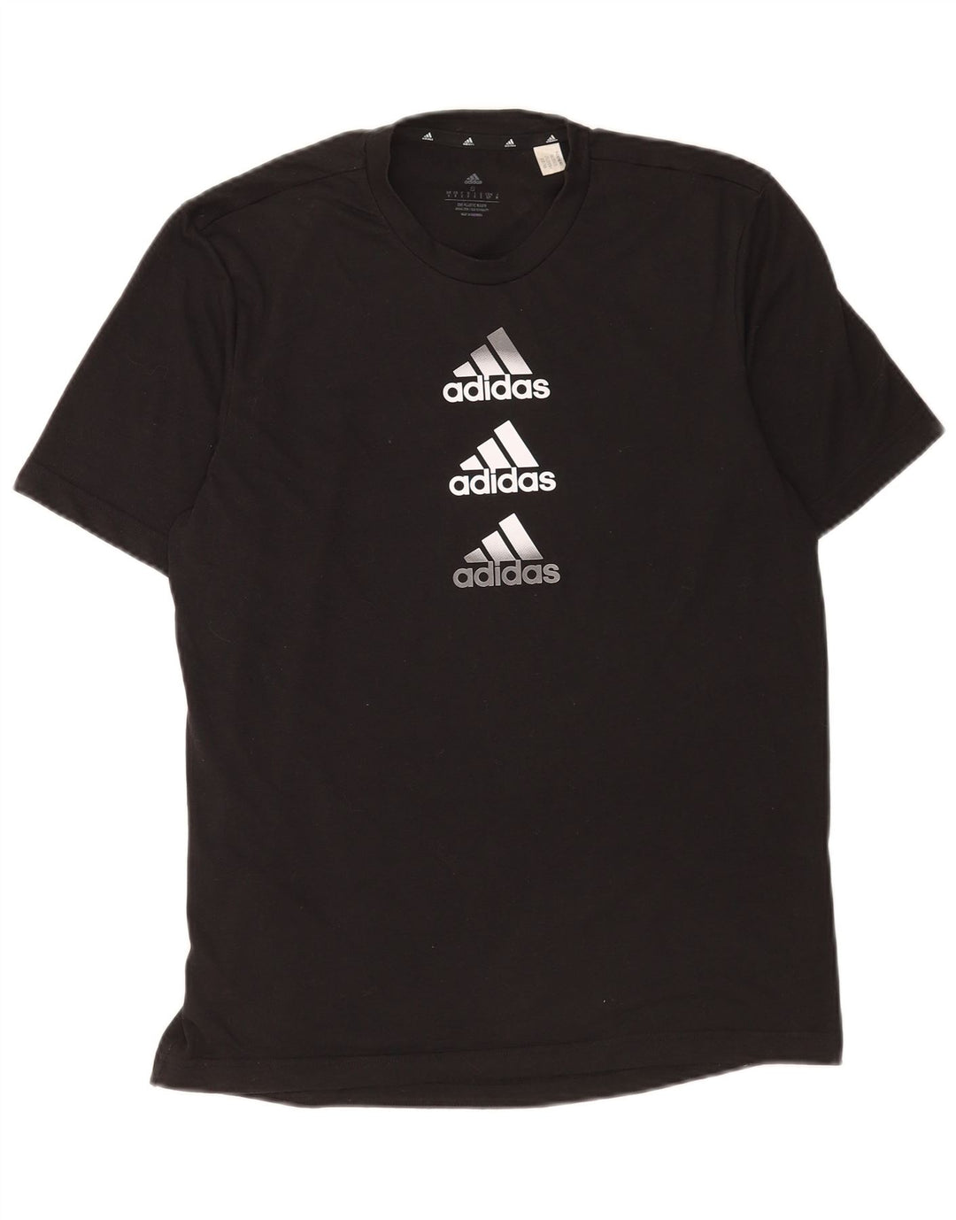 Tricou cu grafică Adidas Aeroready pentru bărbați Top mic poliester negru