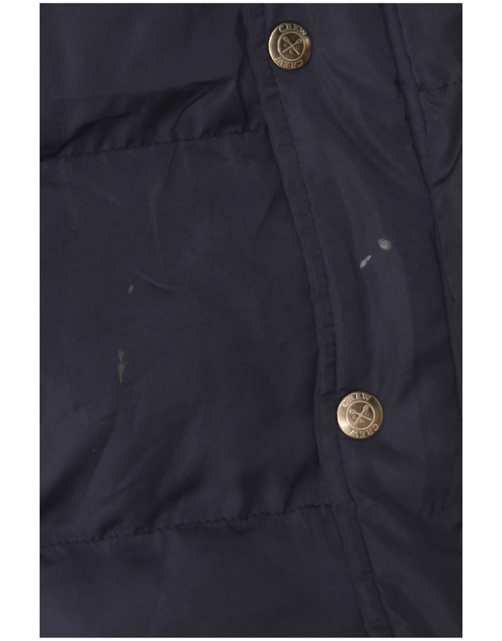 Crew Clothing Gilet căptușit pentru bărbați UK 38 Medium Bleumarin Poliester