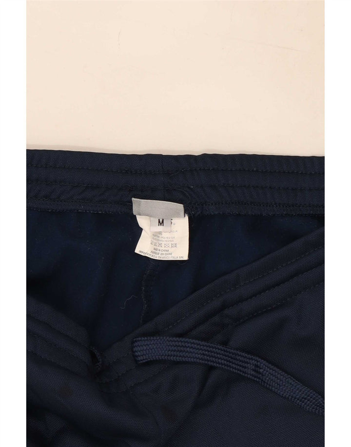 Pantaloni de trening Asics pentru bărbați, poliester mediu bleumarin
