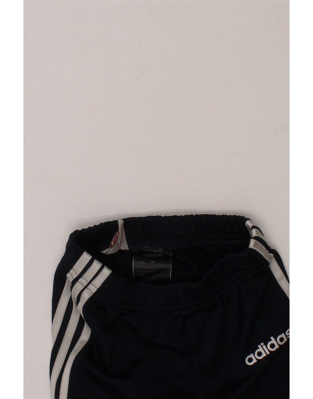 ADIDAS Boys Tracksuit Trousers Joggers 2-3 Years  Navy Blue Polyester Vintage Adidas and Second-Hand Adidas from Messina Hembry 