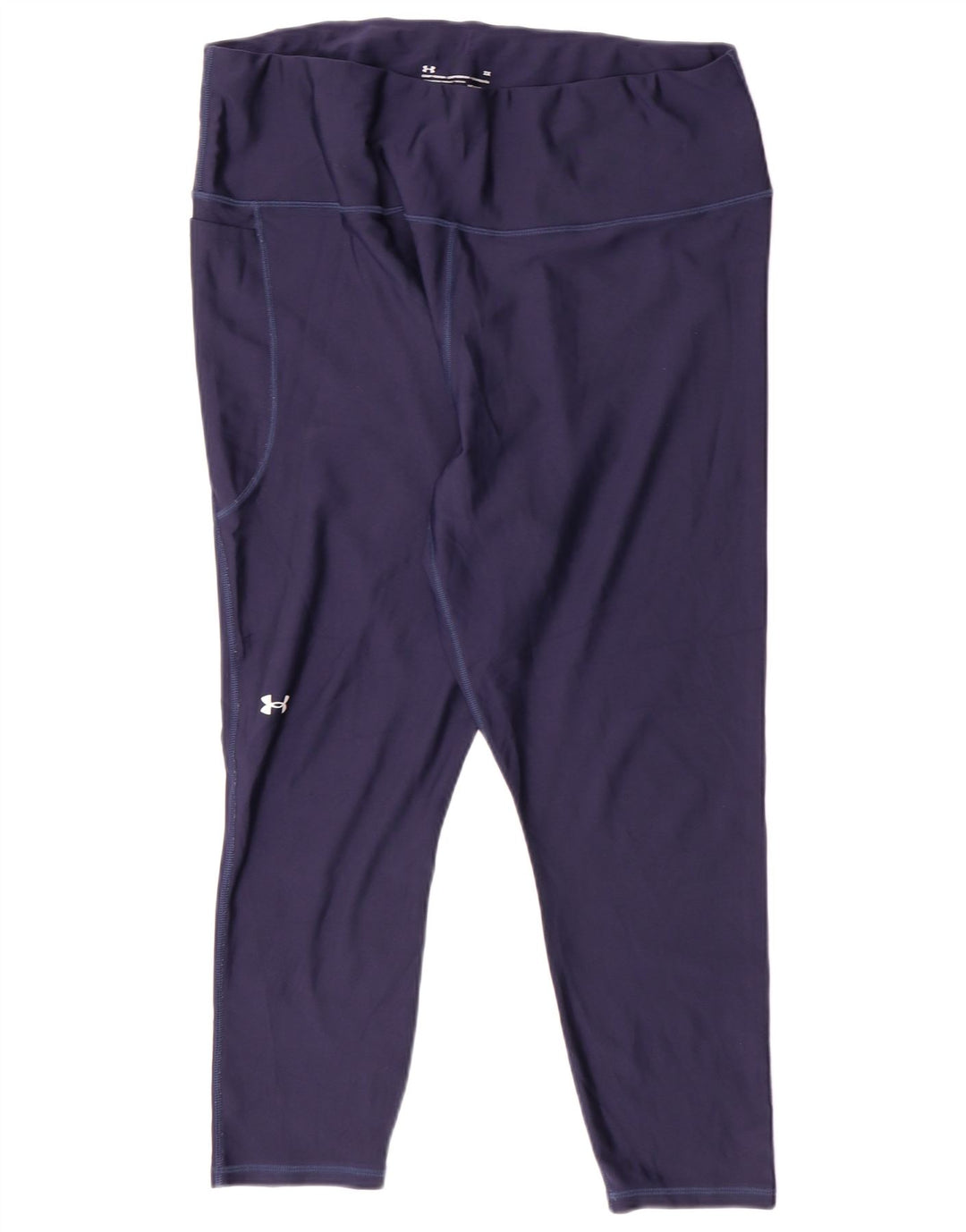 Leggings Capri de compresie Under Armour pentru femei UK 20 2XL Bleumarin Sport