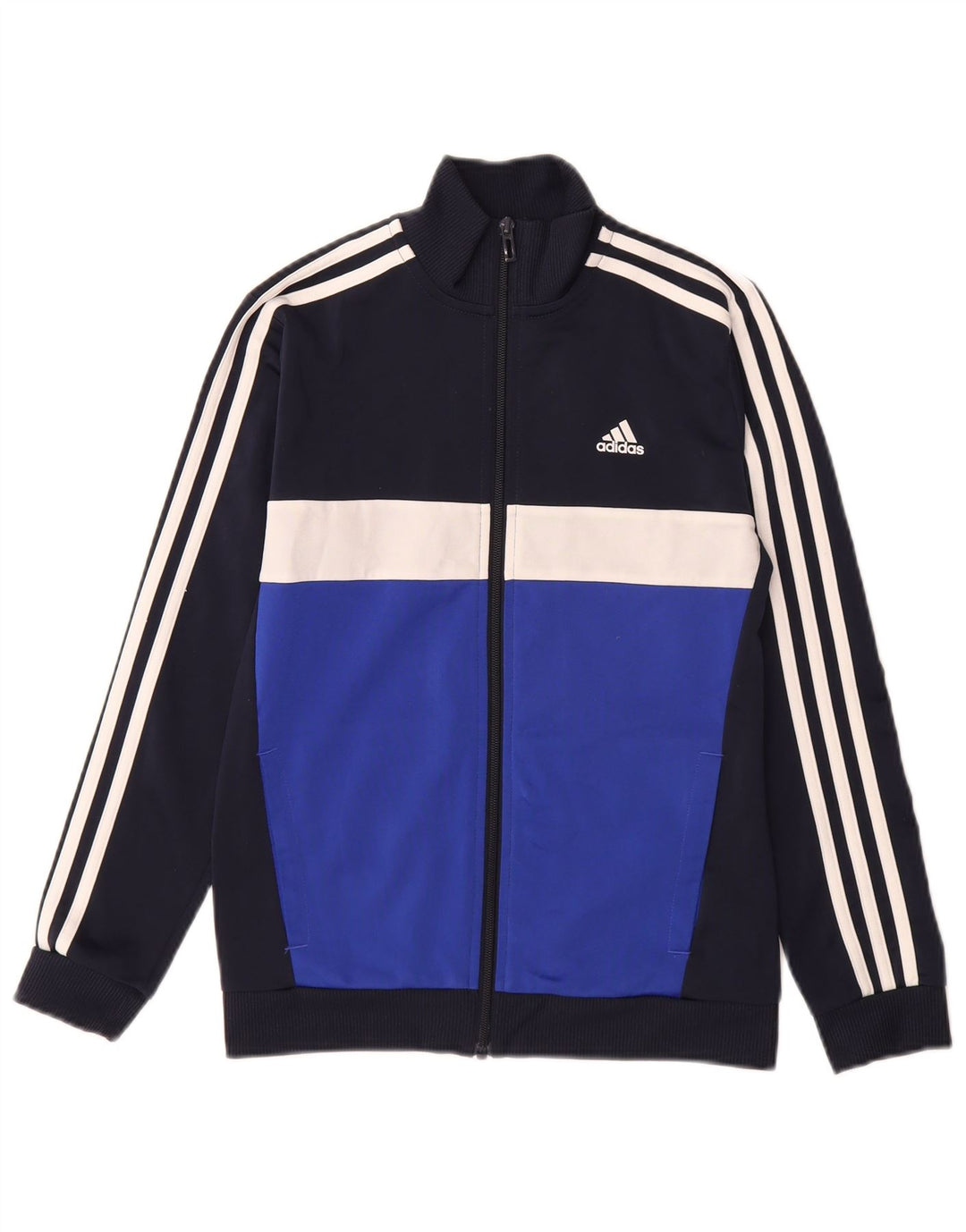 Jachetă de trening Aeroready ADIDAS pentru băieți, 11-12 ani, bleumarin