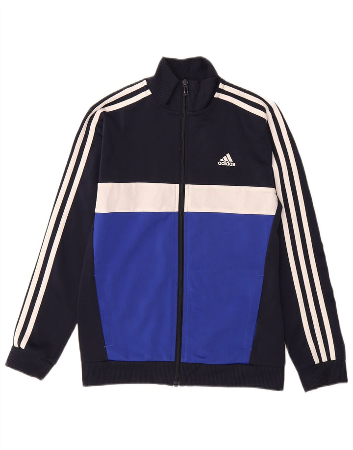 Jachetă de trening Aeroready ADIDAS pentru băieți, 11-12 ani, bleumarin