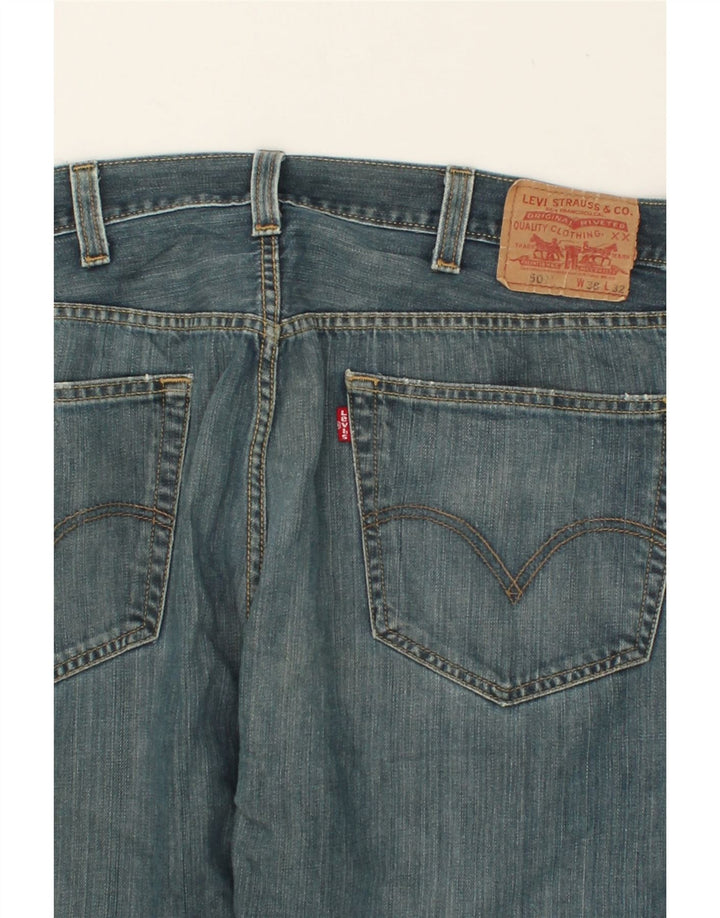 Blugi drepti pentru bărbați LEVI'S 501 W38 L26 Bumbac albastru
