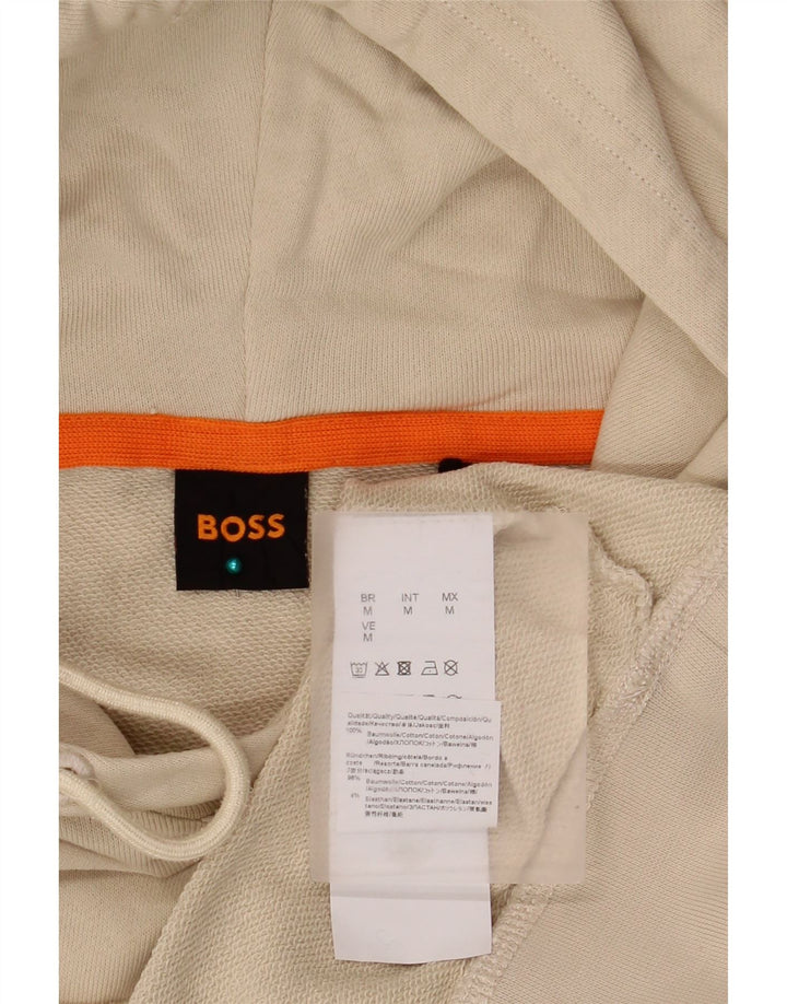 Pulover Hugo Boss pentru bărbați, bumbac, bej mediu