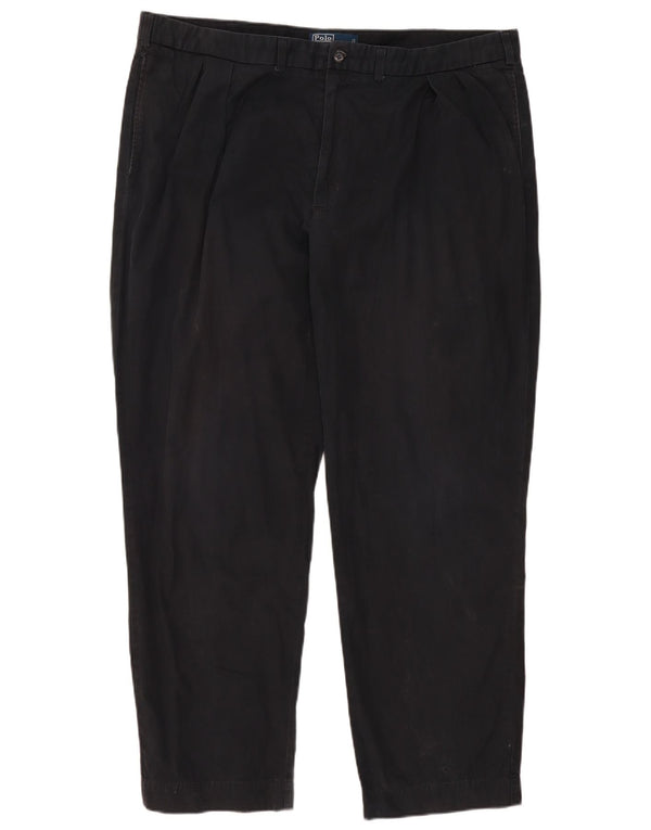 Pantaloni chino pentru bărbați Polo Ralph Lauren L44 L31, albastru bleumarin, bumbac