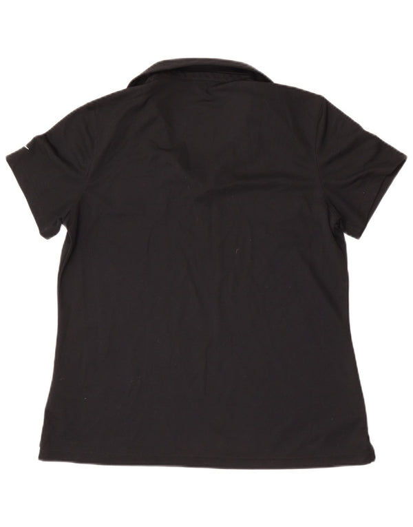 Tricou polo Nike San Francisco pentru femei UK 14 Poliester negru mare
