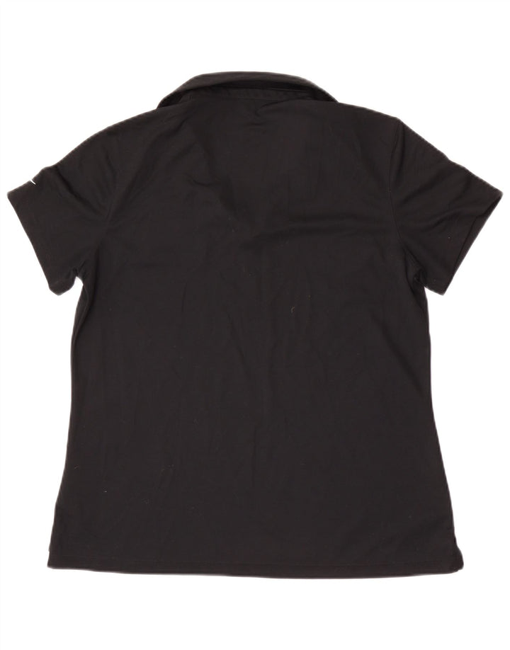 Tricou polo Nike San Francisco pentru femei UK 14 Poliester negru mare