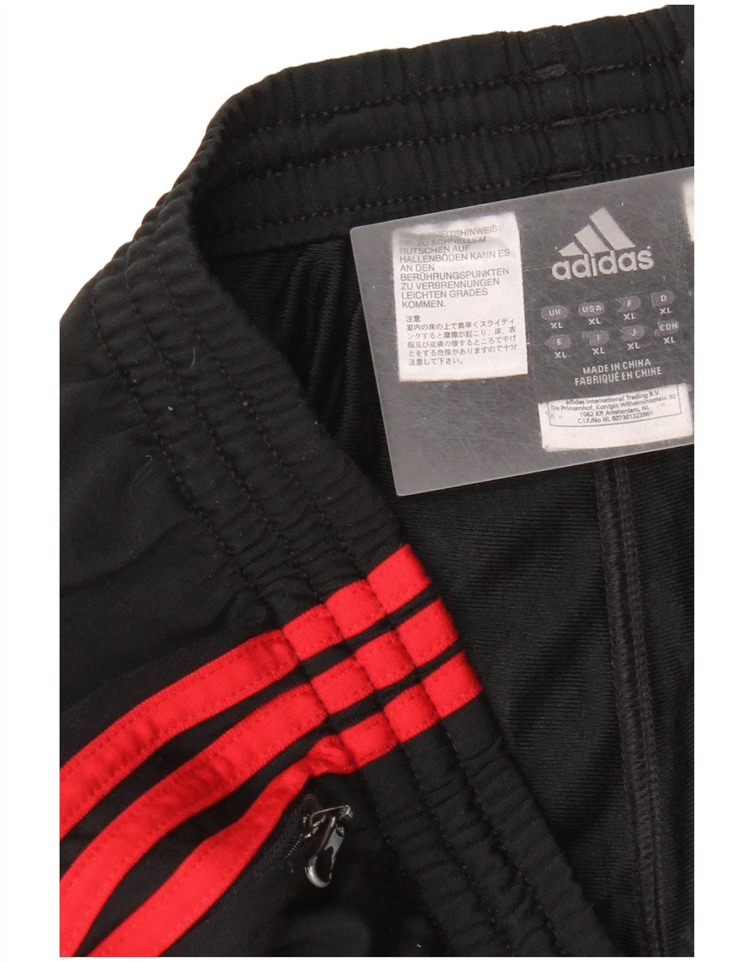 Pantaloni de trening pentru bărbați Adidas Pantaloni de jogging XL Poliester negru
