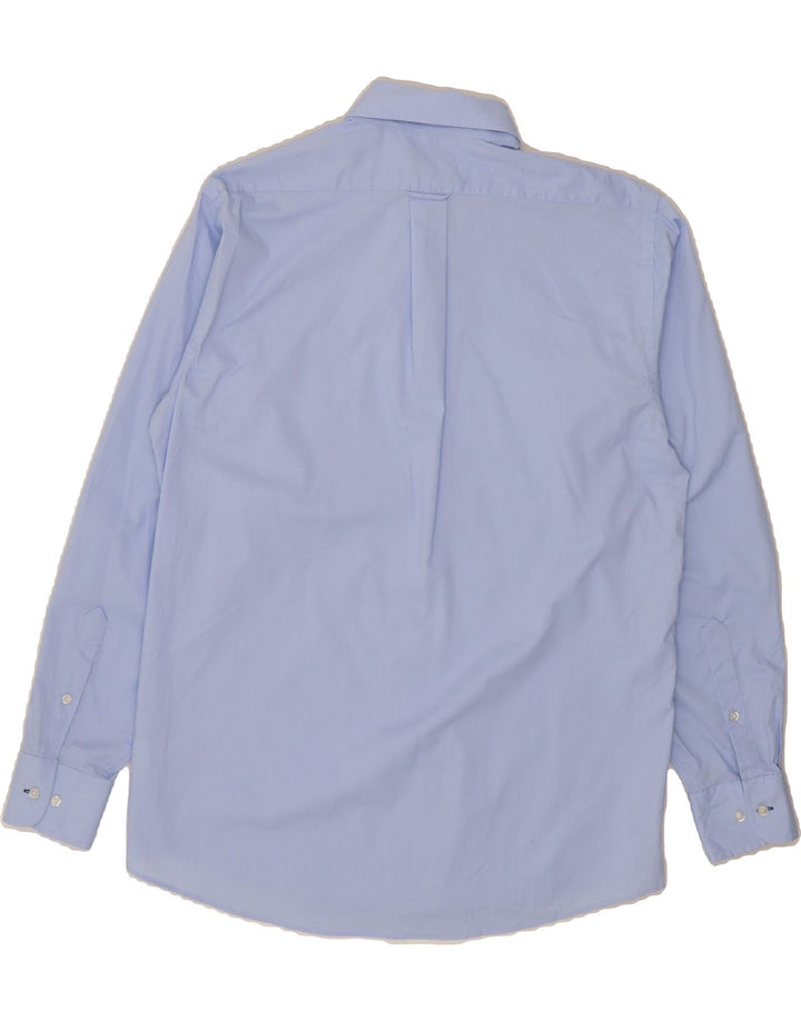 IZOD Mens Regular Fit Shirt Size 15 1/2 Medium Blue Cotton Vintage Izod and Second-Hand Izod from Messina Hembry 