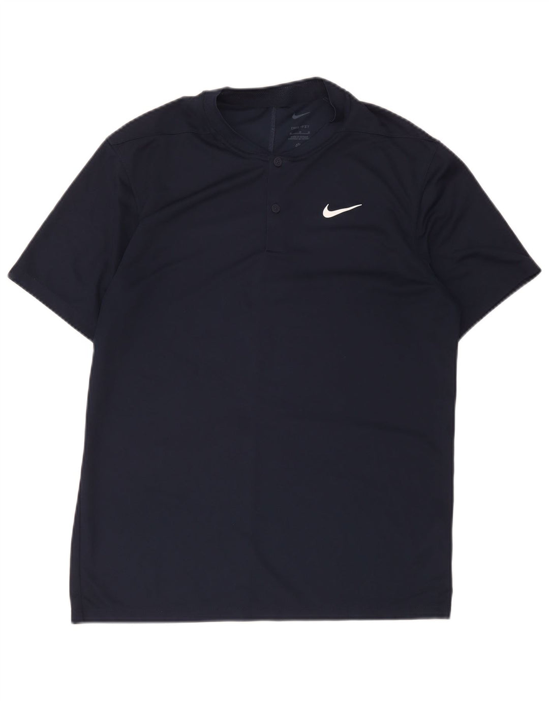 Tricou pentru bărbați Nike Dri Fit Top Mediu Bleumarin Poliester