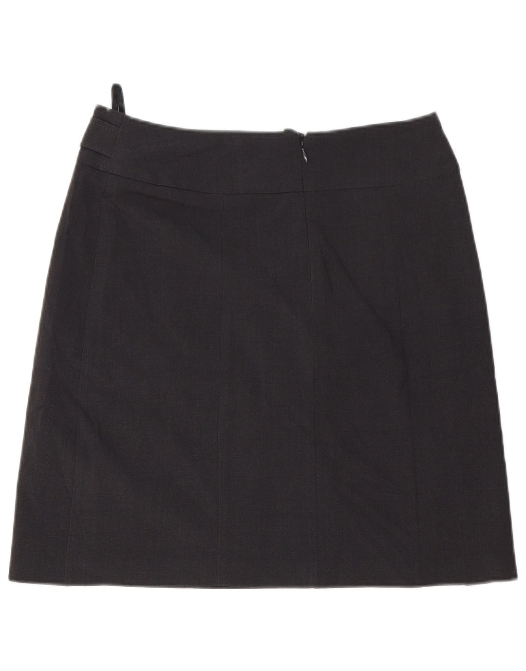 Fustă A-Line pentru femei Marks & Spencer UK 12 Medium W32 Poliester gri