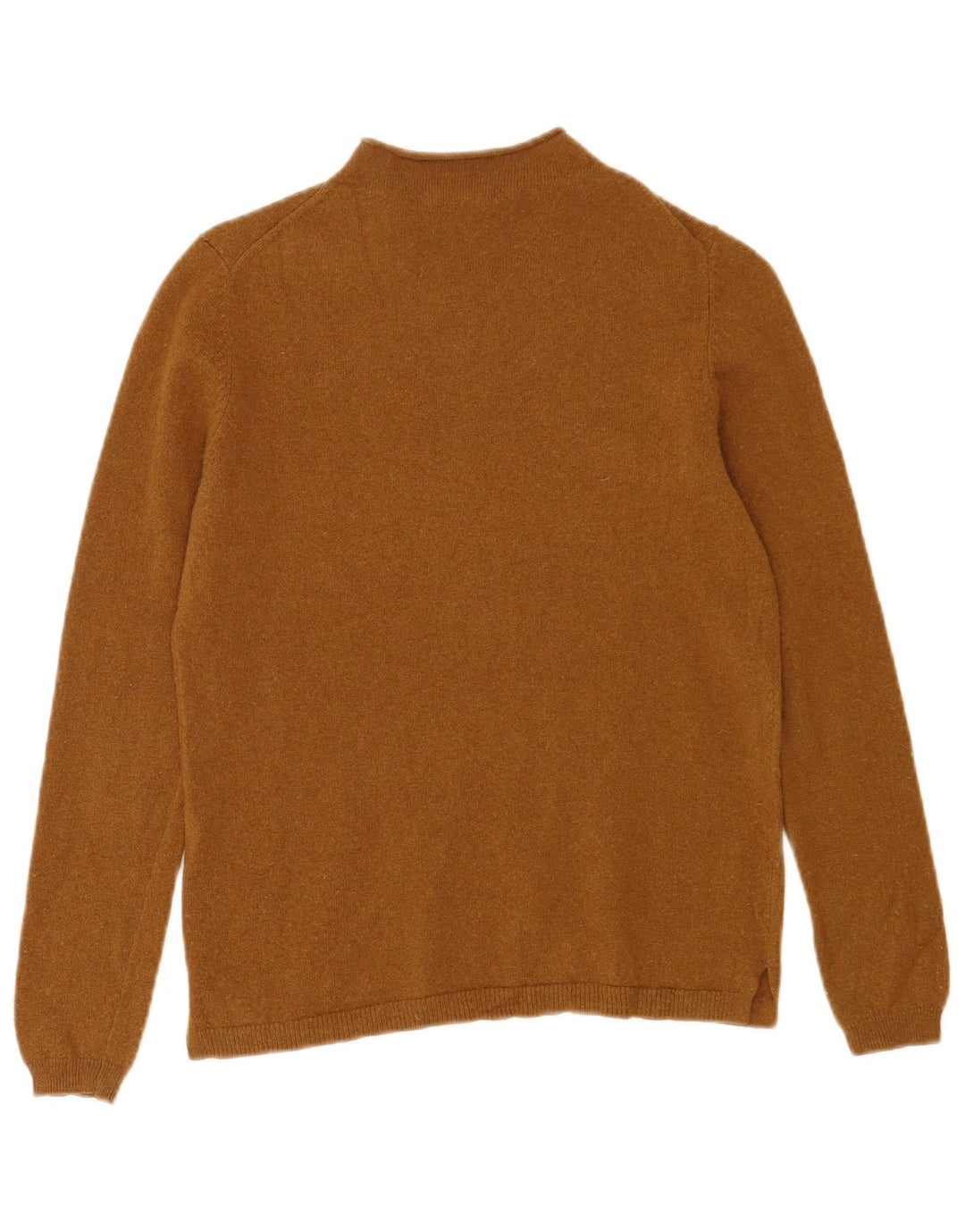 Pulover cu gât țestoasă pentru femei Massimo Dutti UK 10 Lână maro mică