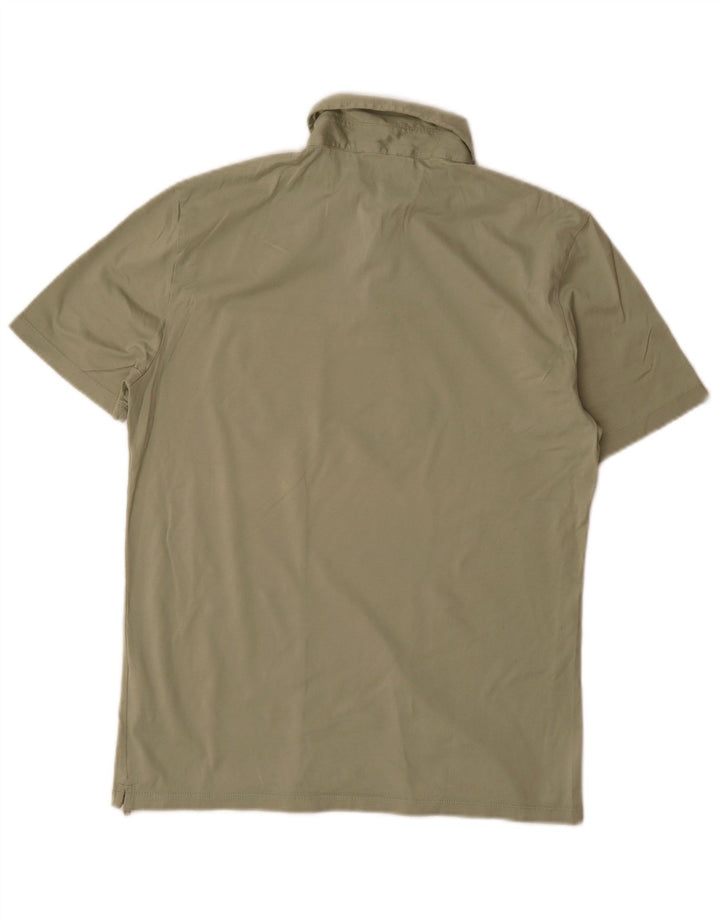Tricou polo Reiss pentru bărbați, bumbac kaki mediu