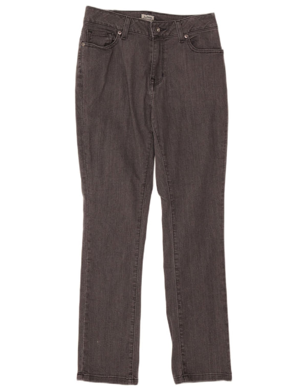Blugi slim pentru femei L.L.Bean cu ajustare clasică UK 4 XS W24 L28 bumbac gri