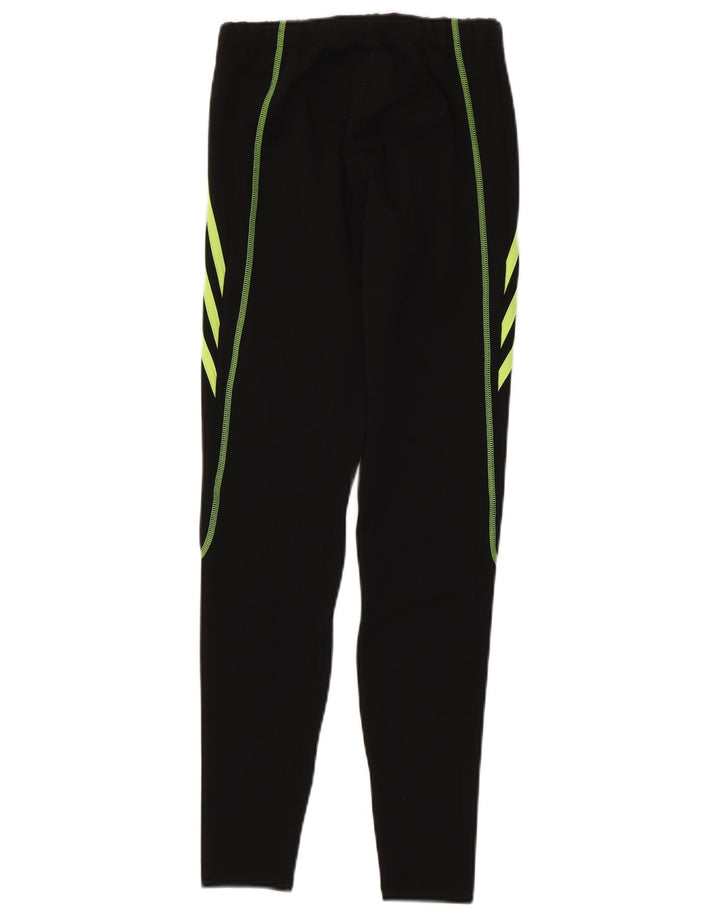 Leggings Climalite pentru femei Adidas UK 10 Poliester negru mic
