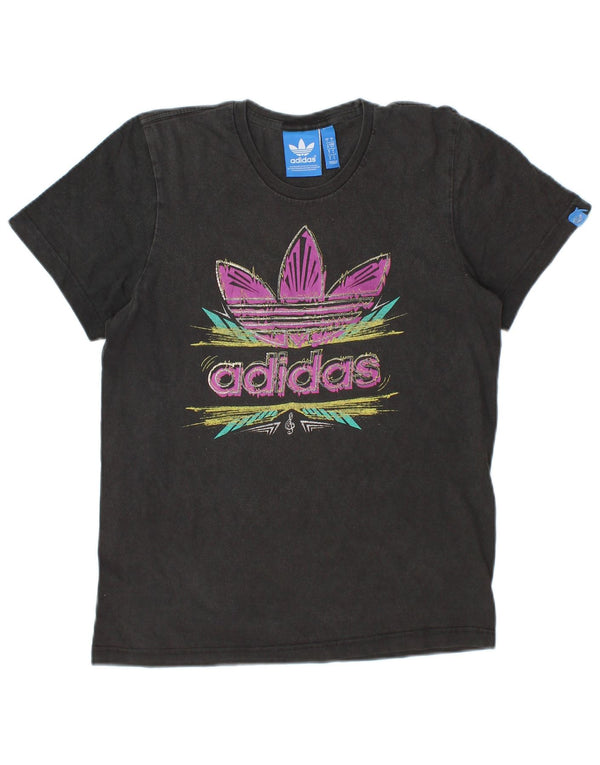 Tricou grafic pentru bărbați Adidas Top mic gri
