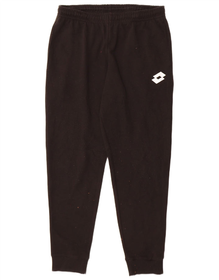 LOTTO Mens Tracksuit Trousers Joggers Medium  Black