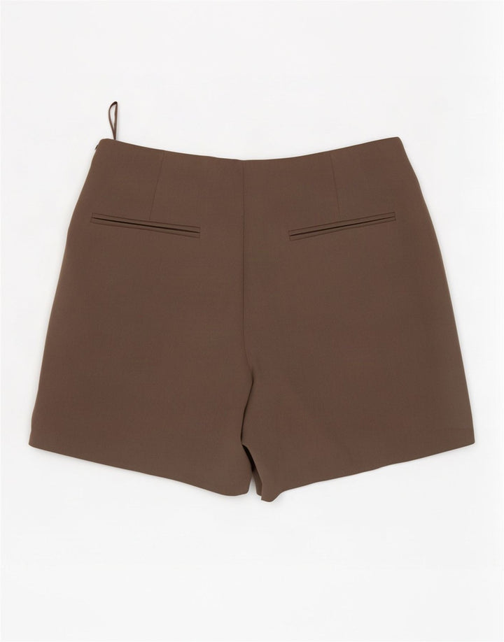 Pantaloni scurți pentru femei Zara UK 12 Gri mediu