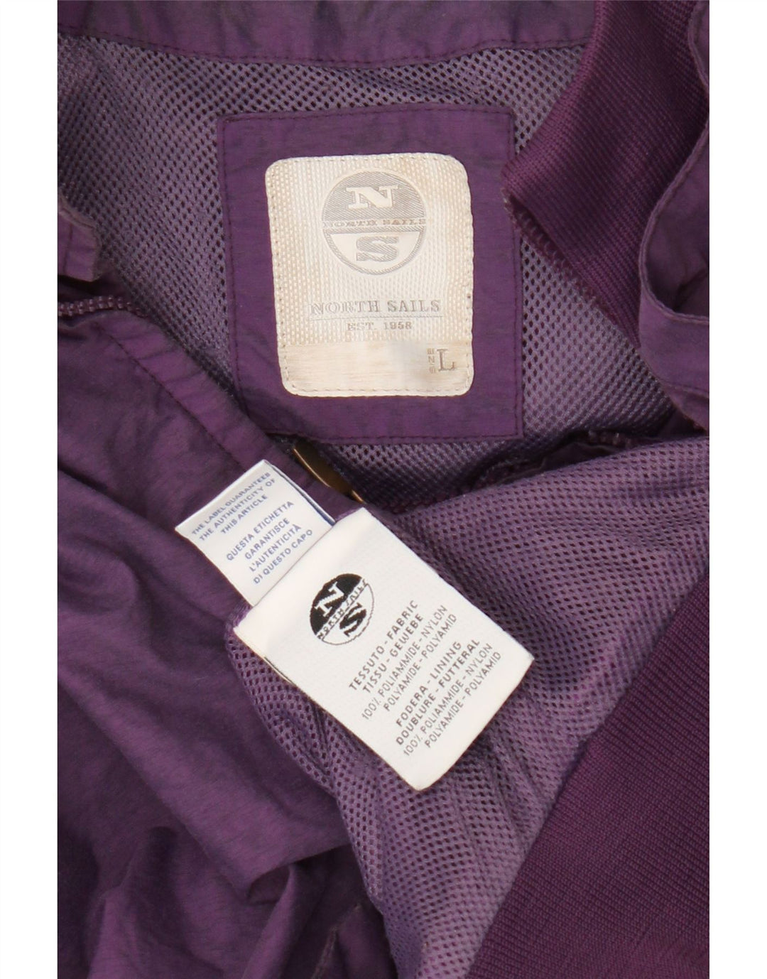 Jachetă Bomber pentru femei North Sails UK 16 Large Purple Nylon