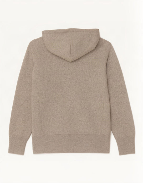 Pulover pentru bărbați Champion Reverse Weave Graphic Hoodie, bumbac mediu gri