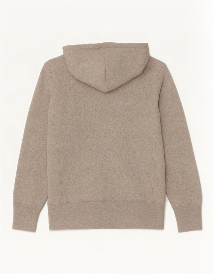 Pulover pentru bărbați Champion Reverse Weave Graphic Hoodie, bumbac mediu gri