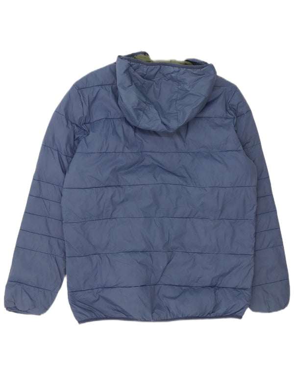 Jack & Jones Jachetă căptușită cu glugă pentru bărbați UK 38 Medium Blue