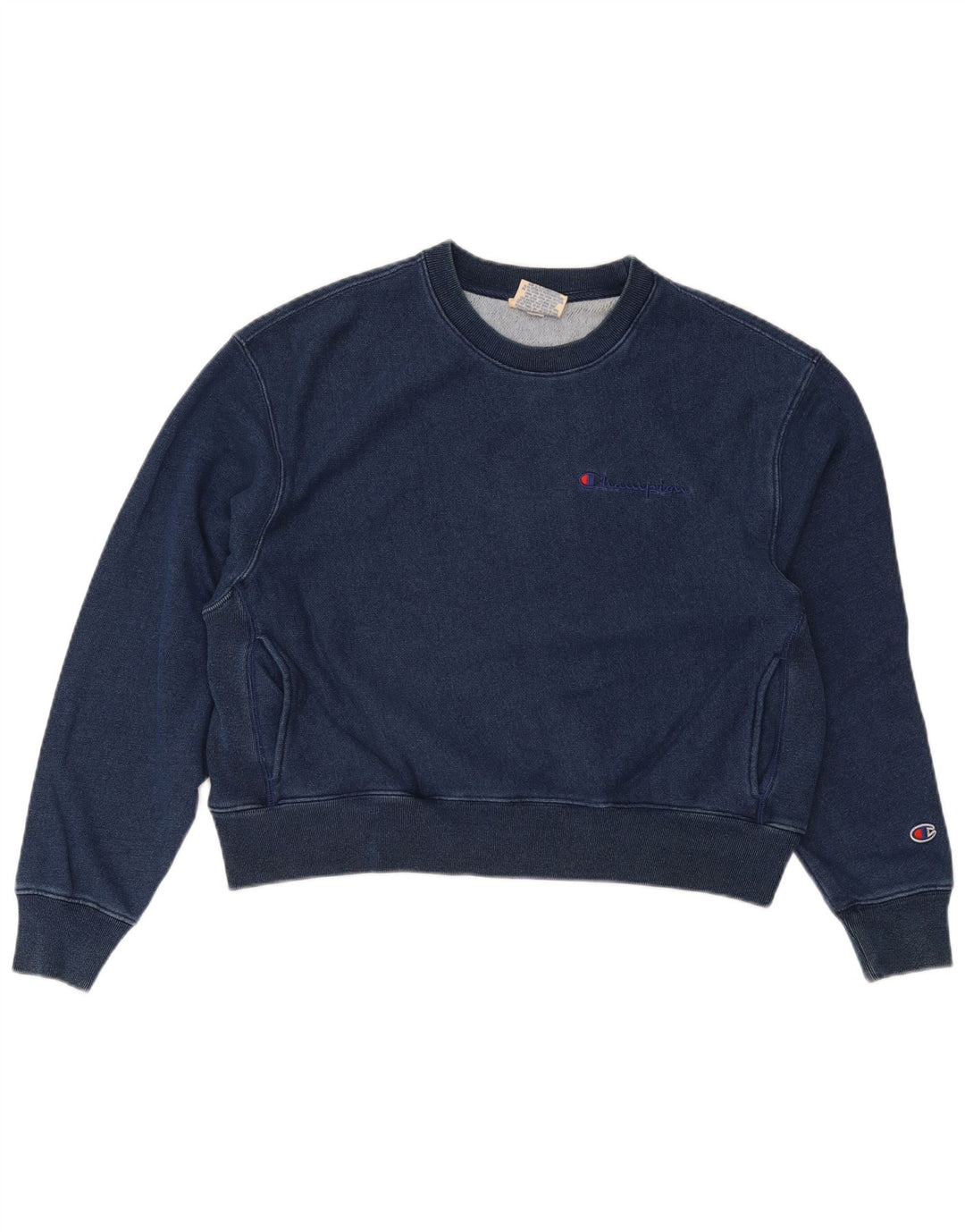 Pulover de hanorac supradimensionat pentru femei Champion UK 14 Medium Bleumarin