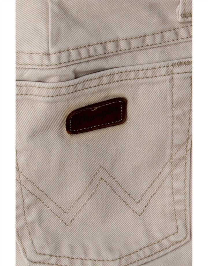 Blugi drepti pentru bărbați Wrangler W28 L27 bej