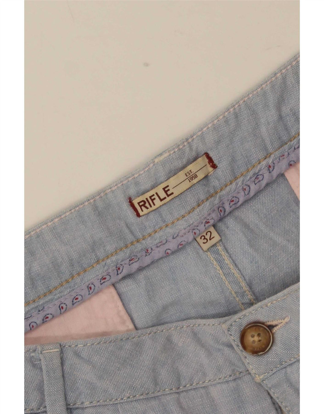 Pantaloni scurți chino pentru femei Rifle Large W32 Blue