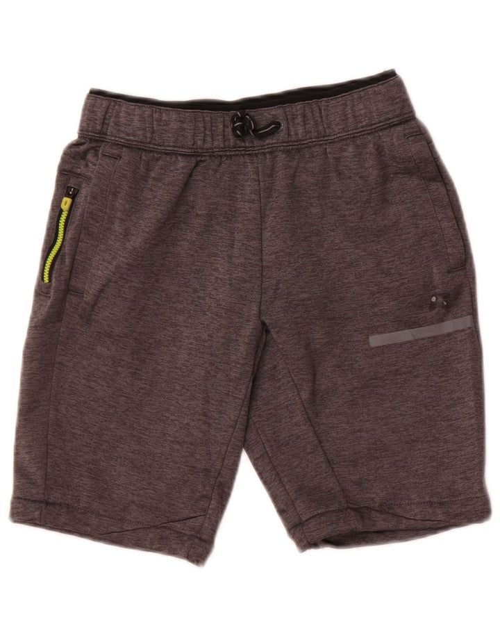 Pantaloni scurți sport Russell Athletic pentru băieți 10-11 ani, mari, gri, poliester