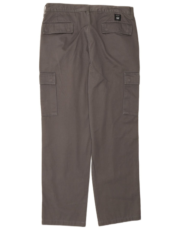 Pantaloni cargo drepti pentru bărbați Gas W36 L31 bumbac gri