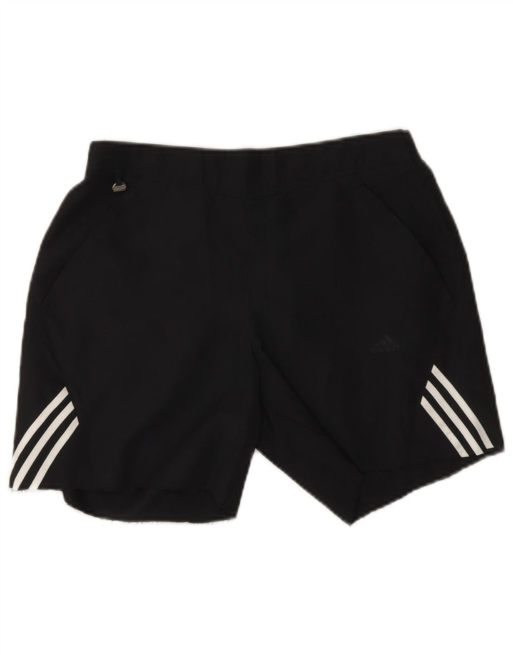 Pantaloni scurți sport ADIDAS Clima 365 pentru femei UK 12 Poliester mediu negru