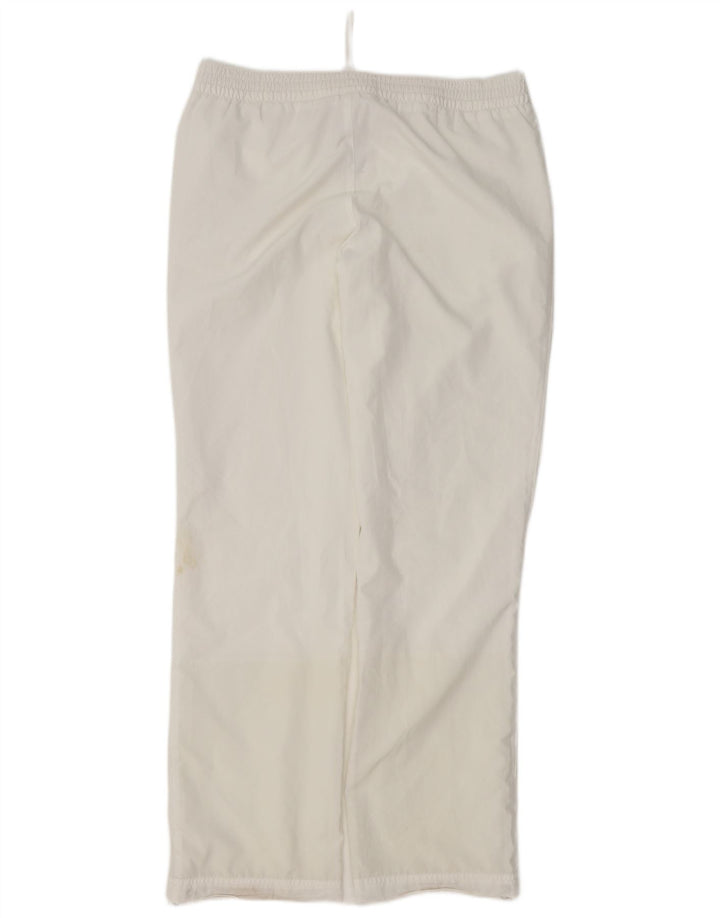 Pantaloni de trening PUMA pentru femei UK 12 Poliester alb mediu