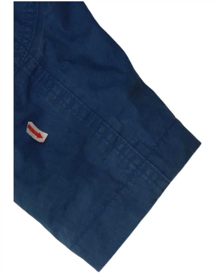 Jachetă de vânt pentru bărbați TIMBERLAND, cu glugă, UK 36, poliester albastru mic